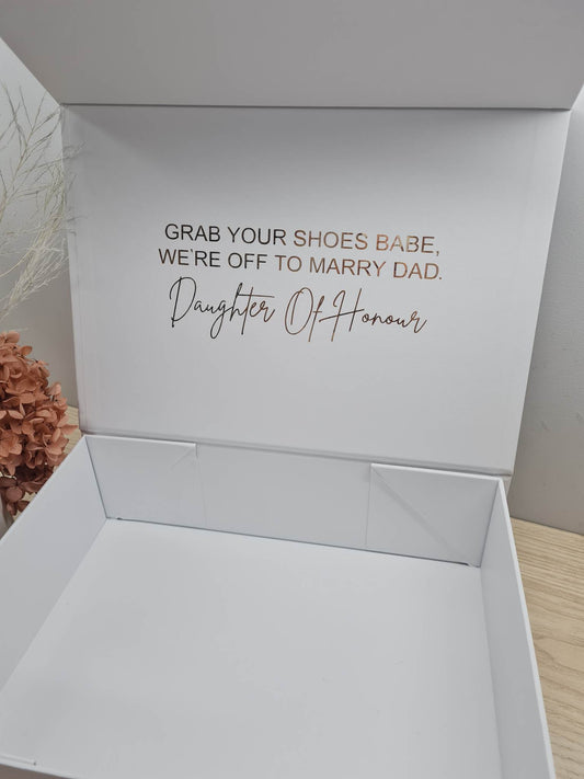 Magnetic gift box - Daughter of Honour