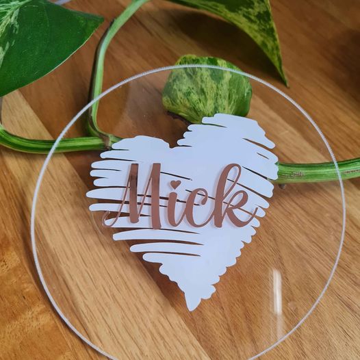 Round Place Cards/ Coasters / Favours