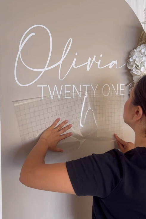 Backdrop Stickers/ Decal