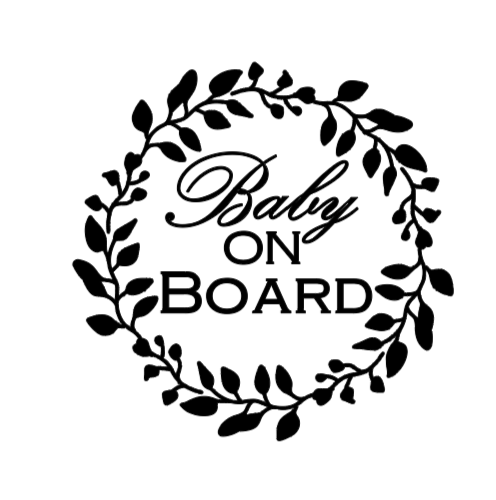 Baby on Board Decal v5
