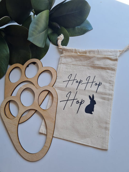 Easter Bunny Feet With Bag