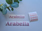 Personalised Name Stickers/ Decal